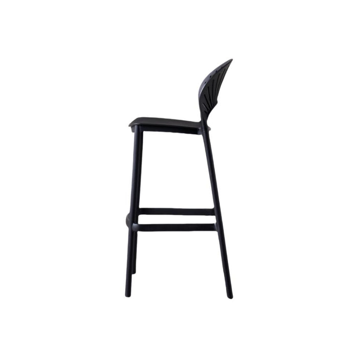 Silla para Bar Paraiso, Color Negro, Diseño moderno