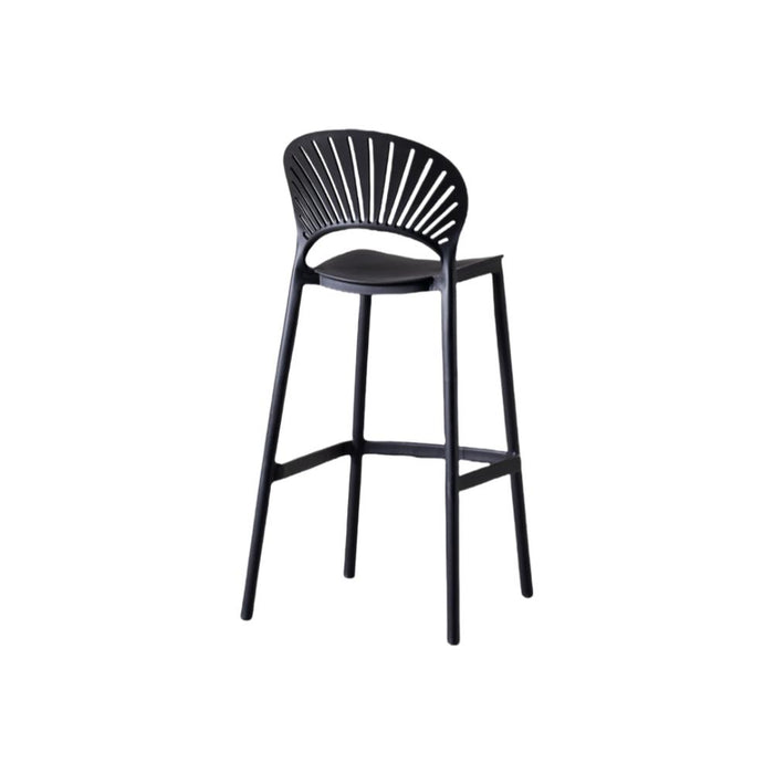 Silla para Bar Paraiso, Color Negro, Diseño moderno