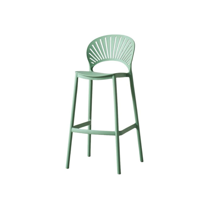 Silla para Bar Paraiso, Color Verde Olivo, Diseño moderno