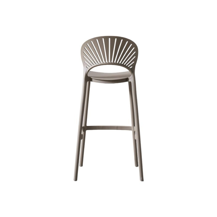 Silla para Bar Paraiso, Color Taupe, Diseño moderno