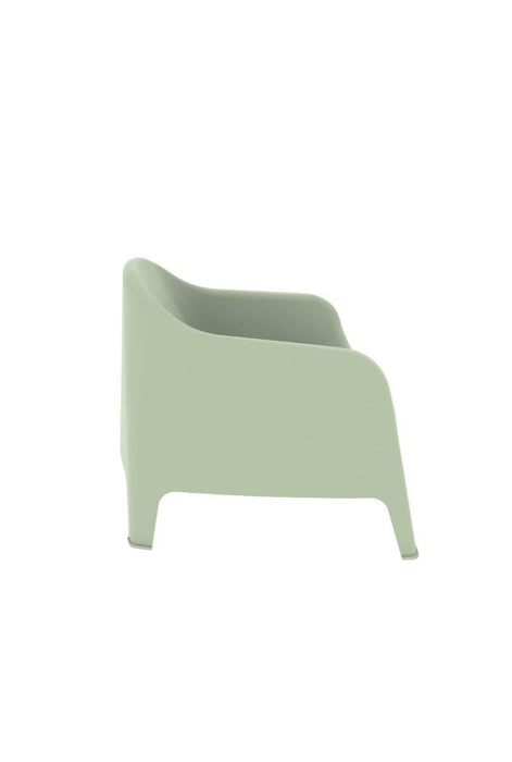 Silla Launge Sun, Verdematcha, cómoda para terraza o jardín