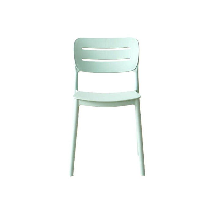 Silla Harriman, Azul claro , Con medio espaldar y diseño minimalista