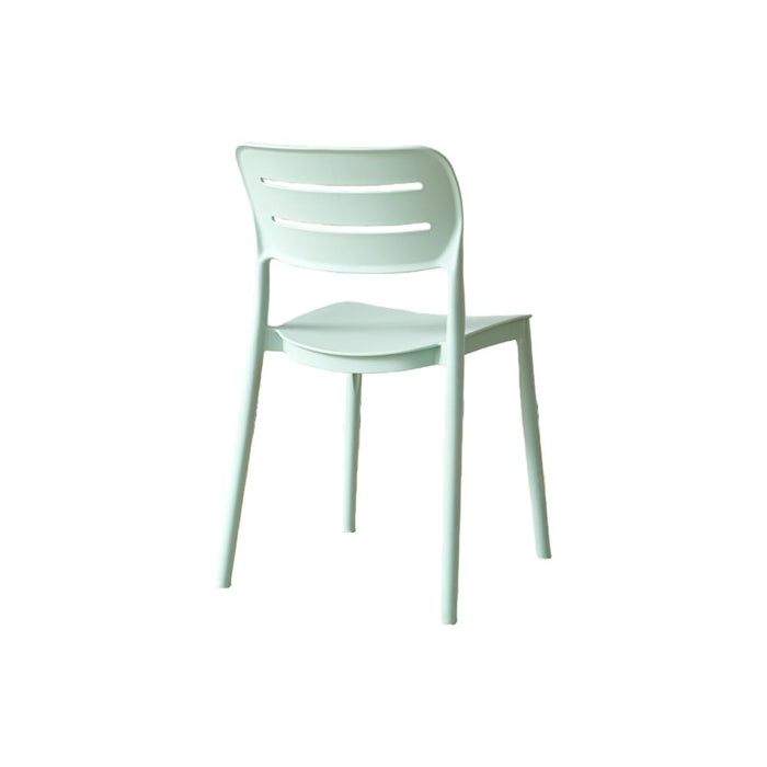 Silla Harriman, Azul claro , Con medio espaldar y diseño minimalista