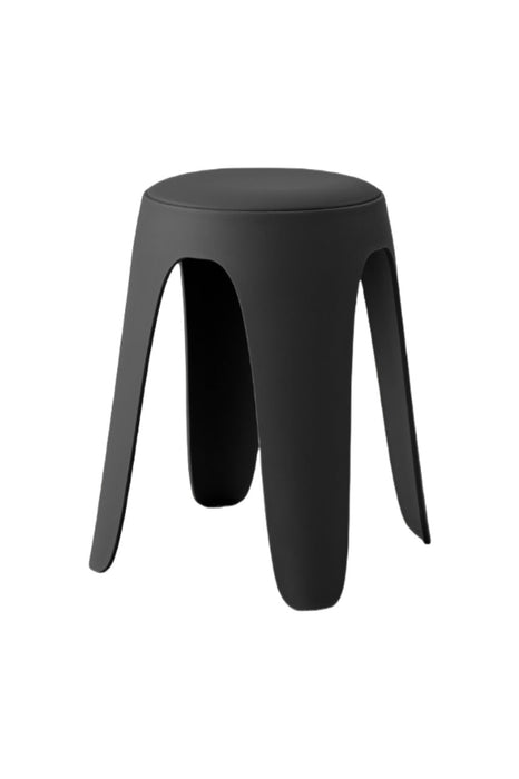 Butaco Con Cojin Else, Color Negro, Diseño Moderno incluye cojín