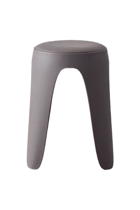 Butaco Con Cojin Else, Color Gris Oscuro, Diseño Moderno incluye cojín