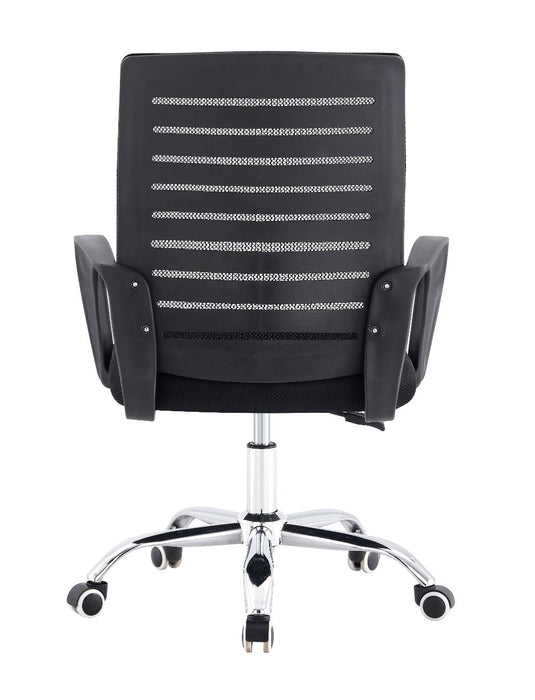 Silla de Escritorio Apex, Negro, Ergonómica con Reposabrazos