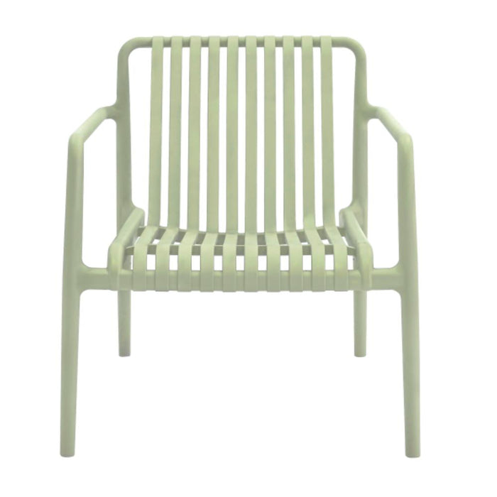 Silla Launge Parma, Verde, Con espaldar y diseño Moderno