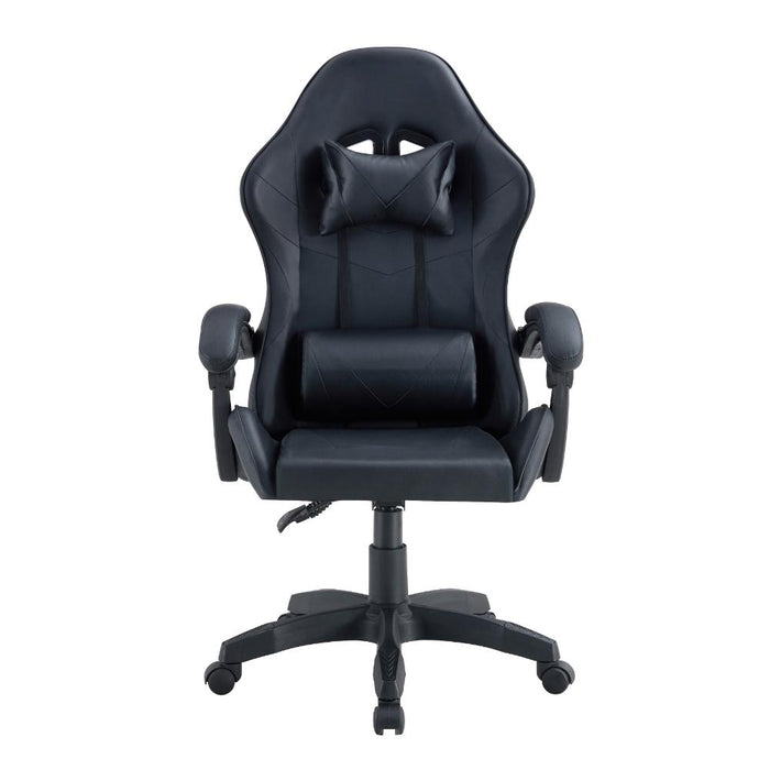 Silla Gamer BMG-17, Negro, con Cómodo Espaldar y Rodachines