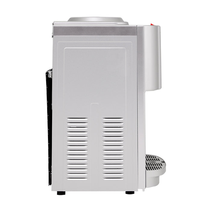 Dispensador de agua de mesa plateado marca Haceb