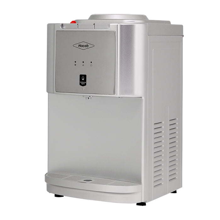 Dispensador de agua de mesa plateado marca Haceb