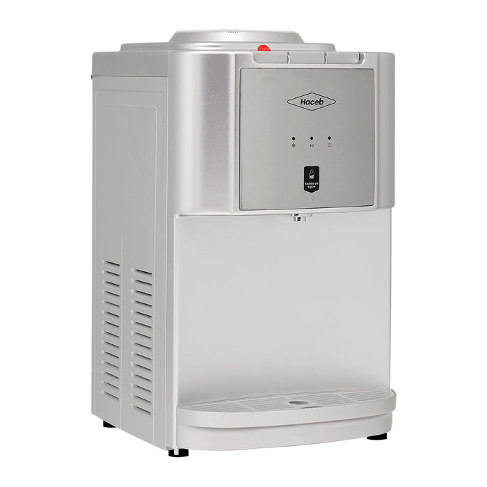 Dispensador de agua de mesa plateado marca Haceb