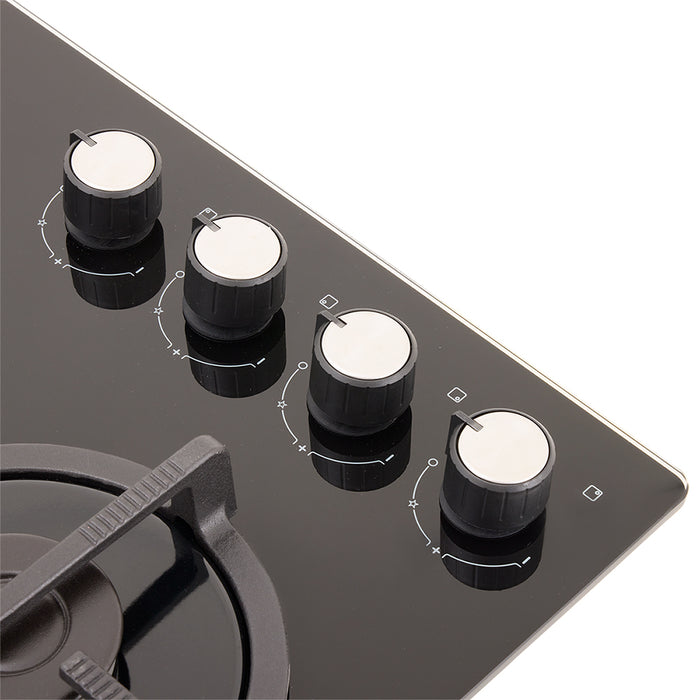 Cubierta en cristal de 60-43 Cm  HF GP marca Haceb