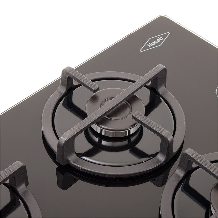 Cubierta en cristal de 60-43 Cm  HF GP marca Haceb