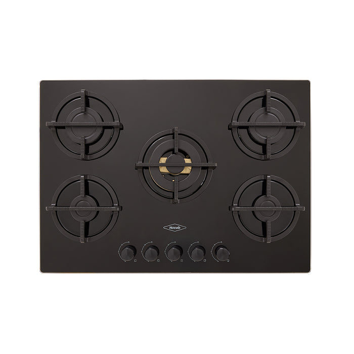 Cubierta oro de 76 Cm en cristal HF 3C GN marca Haceb