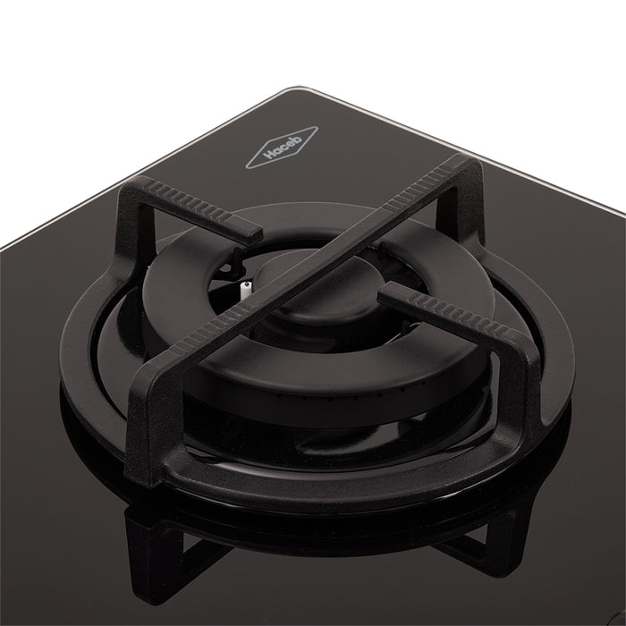 Cubierta en cristal de 60-43 cm HF 3Q GN marca Haceb