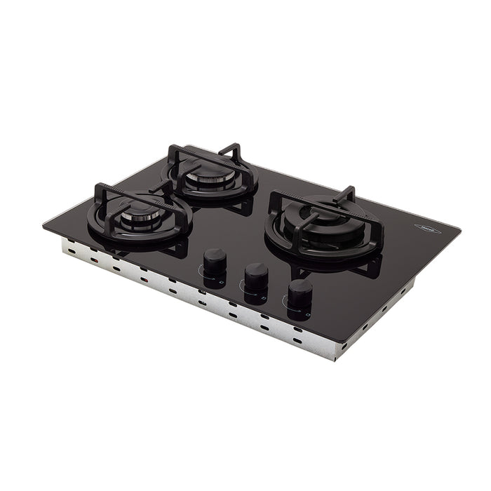 Cubierta en cristal de 60-43 cm HF 3Q GN marca Haceb