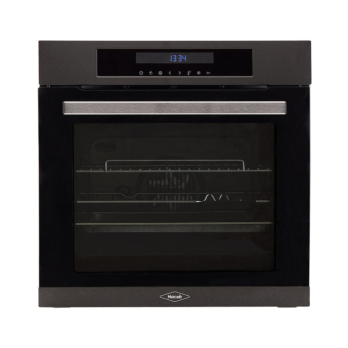 Horno electrico digital de 60cm Inox-negro a 220V marca Haceb