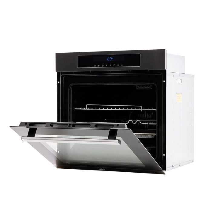 Horno electrico digital de 60cm Inox-negro a 220V marca Haceb