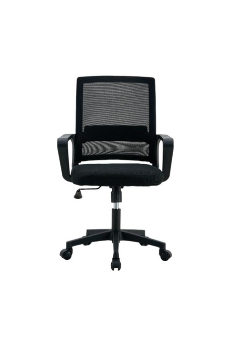 Silla de Escritorio Regal, Negro, Ergonómica con Reposabrazos
