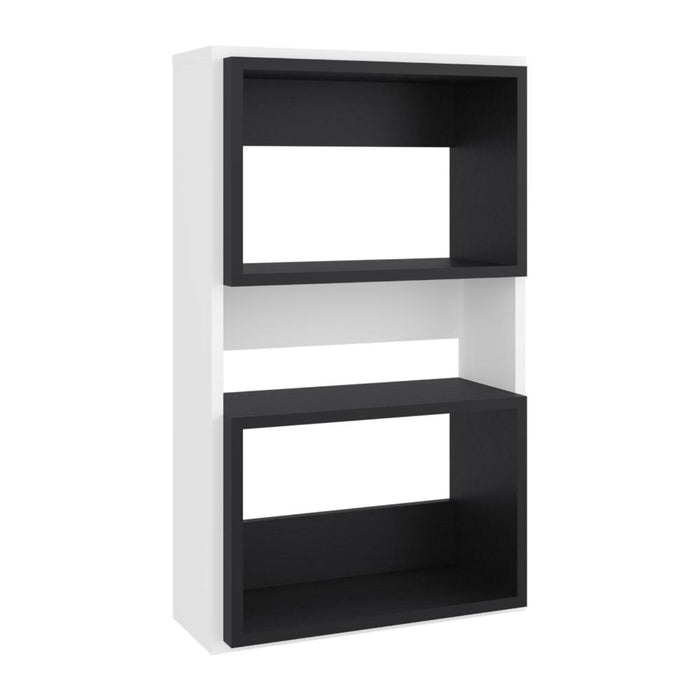 Gabinete de Baño Sensei Eco, Blanco Duqueza y Wengue, con superficies para ubicar objetos