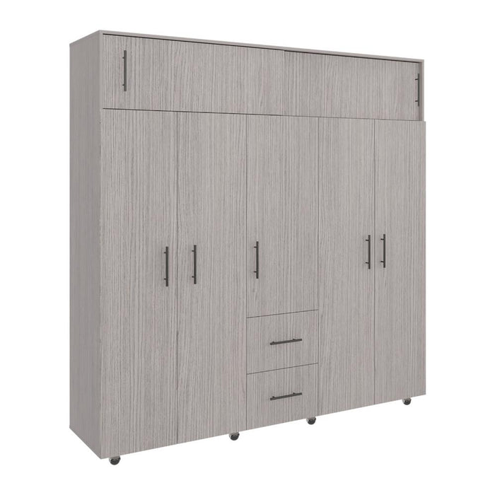 Closet Alana, Positano y Blanco, con Gran Capacidad de Almacenamiento