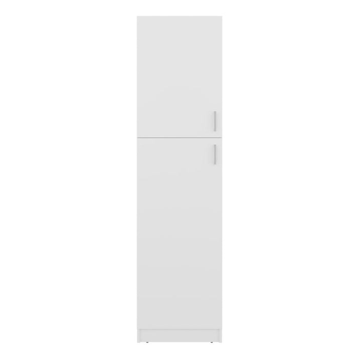 Alacena Lowell, Kronos Blanco, con Amplio Almacenamiento y 2 Entrepaños ZF