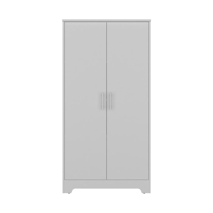 Alacena Ossa, Blanco, con 3 Entrepaños y 2 Puertas para Implementos de Cocina ZF