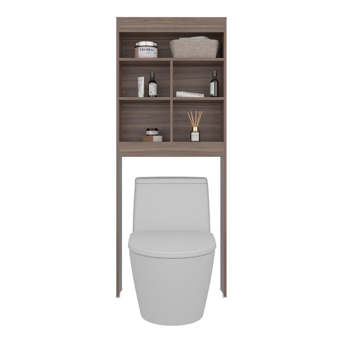 Gabinete de Baño, Avellana,  Amplios espacios para colocar objetos decorativos