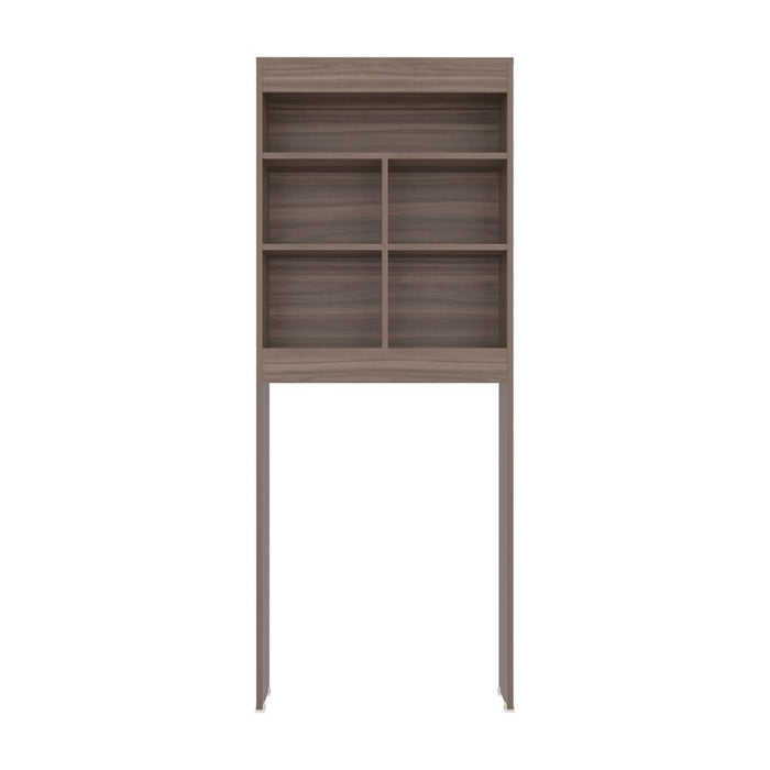 Gabinete de Baño, Avellana,  Amplios espacios para colocar objetos decorativos