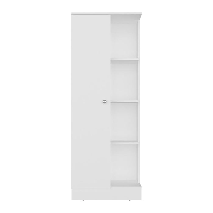 Alacena Multiusos Atol, Kronos Blanco, Con puerta abatible y amplio espacio de almacenamiento ZF