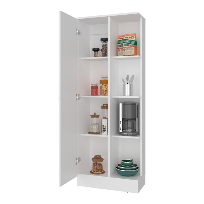 Alacena Multiusos Atol, Kronos Blanco, Con puerta abatible y amplio espacio de almacenamiento ZF