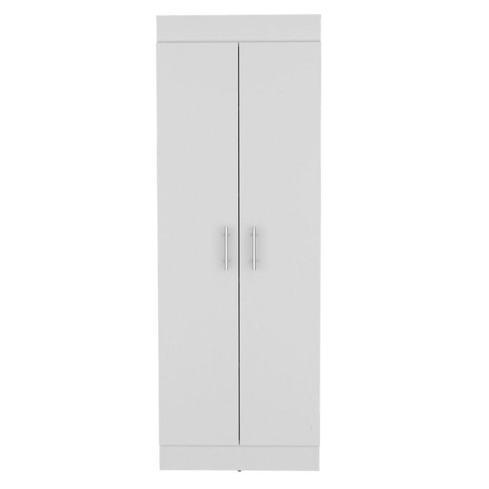 Alacena Nepal, Blanco, Cuenta con Cinco Entrepaños y Dos Puertas Batientes ZF