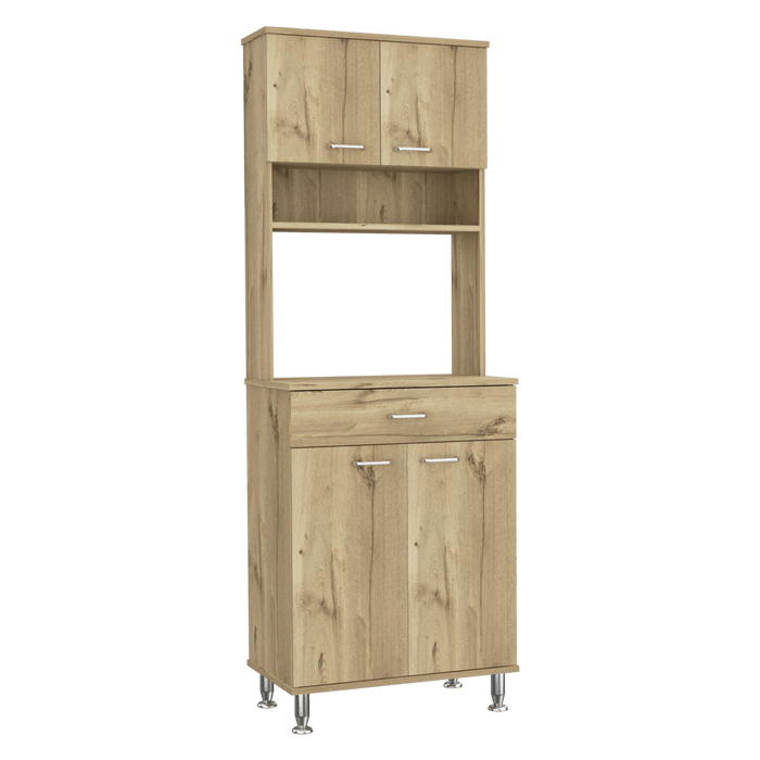 Alacena Bagan, Café Claro, con Un Cajón Organizador ZF