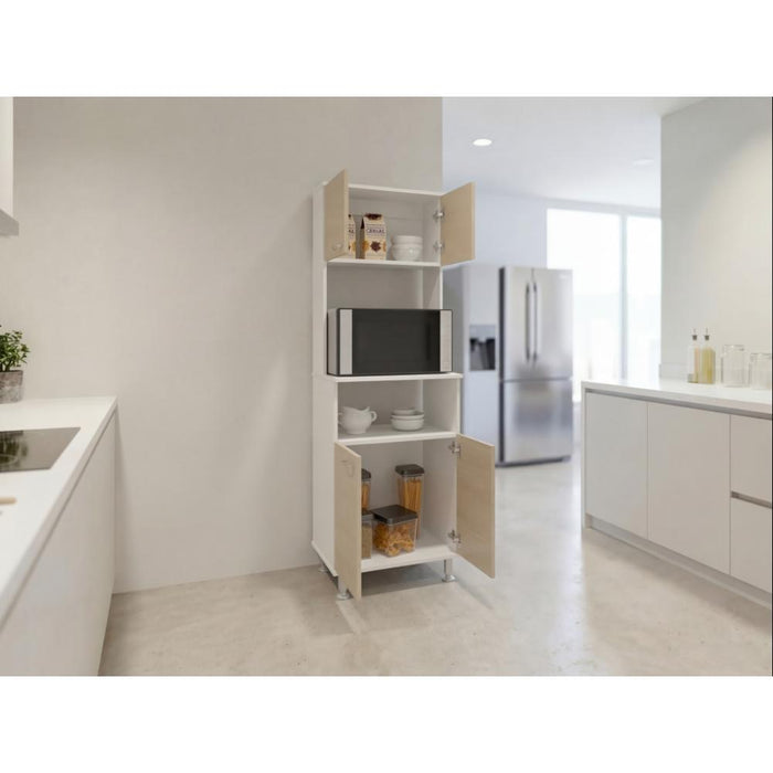 Alacena Fenix, Blanco Duqueza y Cartagena, con Gran Capacidad de Almacenamiento