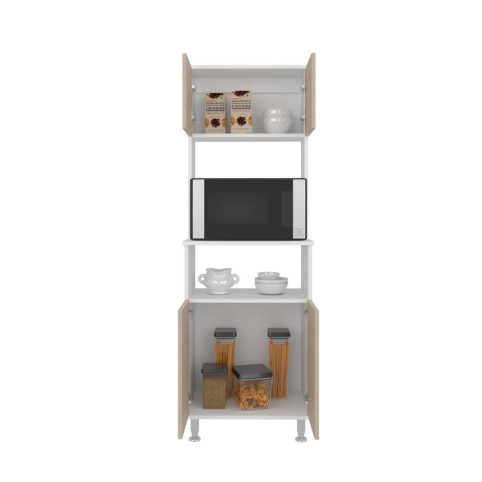 Alacena Fenix, Blanco Duqueza y Cartagena, con Gran Capacidad de Almacenamiento