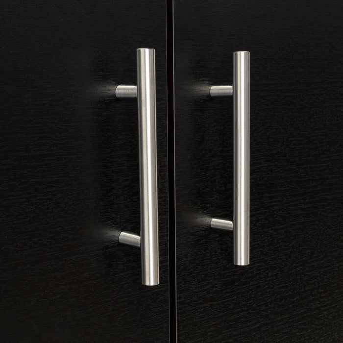 Alacena Barlovento, Wengue, con Cinco Entrepaños y Dos Puertas Batientes