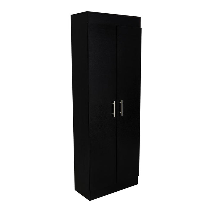 Alacena Barlovento, Wengue, Cuenta con Cinco Entrepaños y Dos Puertas Batientes