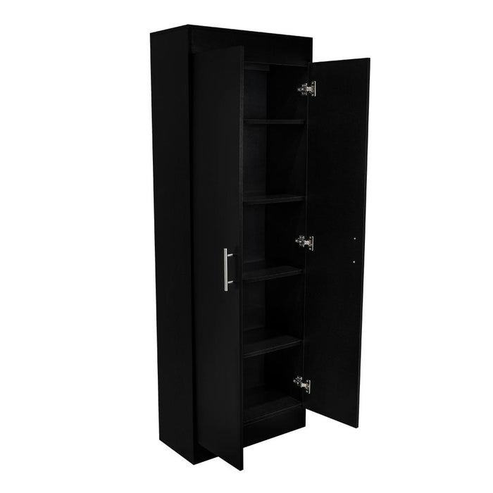 Alacena Barlovento, Wengue, Cuenta con Cinco Entrepaños y Dos Puertas Batientes