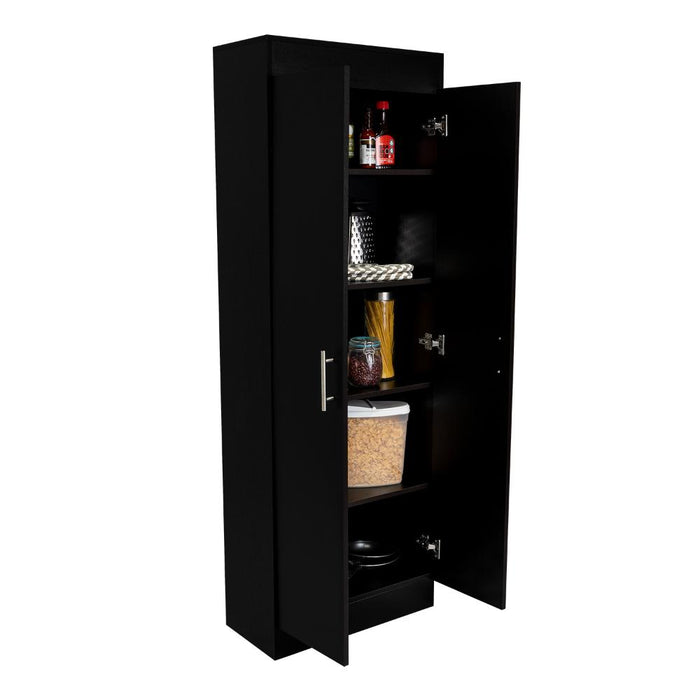 Alacena Barlovento, Wengue, Cuenta con Cinco Entrepaños y Dos Puertas Batientes