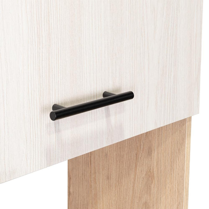 Alacena Gante, Beige y Nevado, con  amplios espacios para almacenamiento