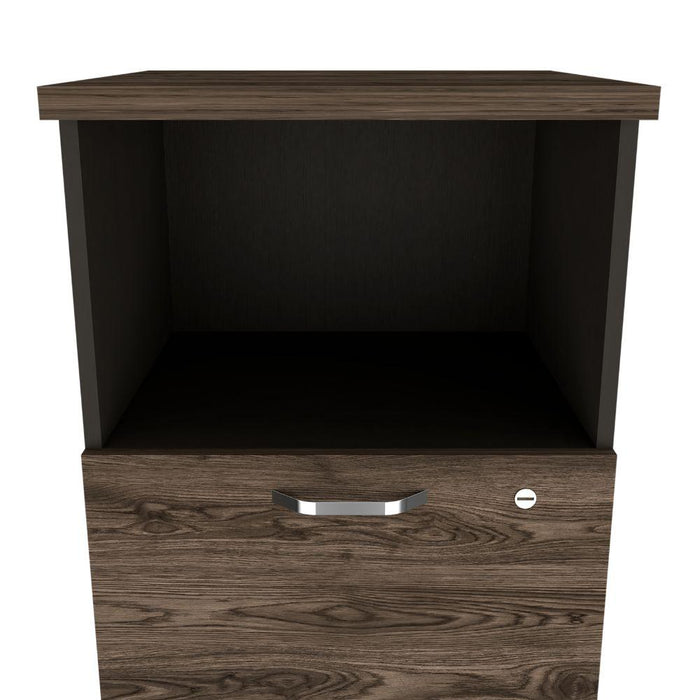 Archivador Alto Narak, Avellana, Cuatro cajones y un cajon con cerradura