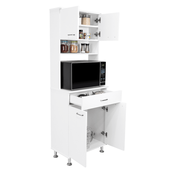 Alacena Bagan, Blanco, con Un Cajón Organizador