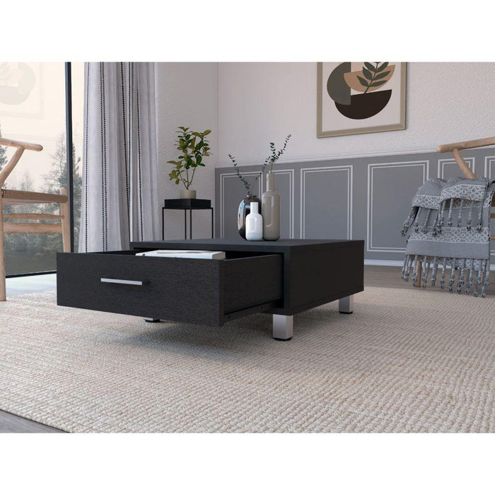 Mesa de Centro Ascher, Wengue, con Un Cajón ZF