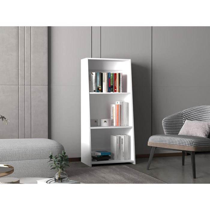 Biblioteca África, Blanco, con Variedad Entrepaños