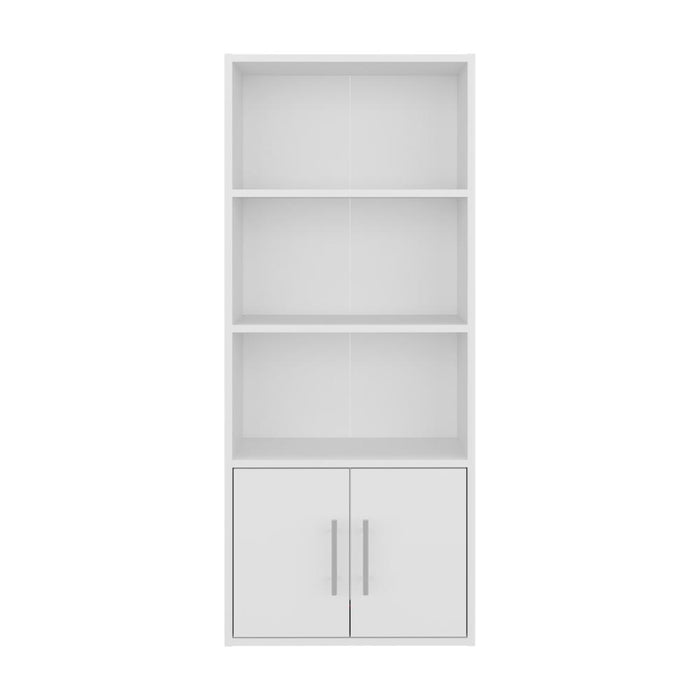 Biblioteca Eco Joy, Blanco, con dos puertas abatibles
