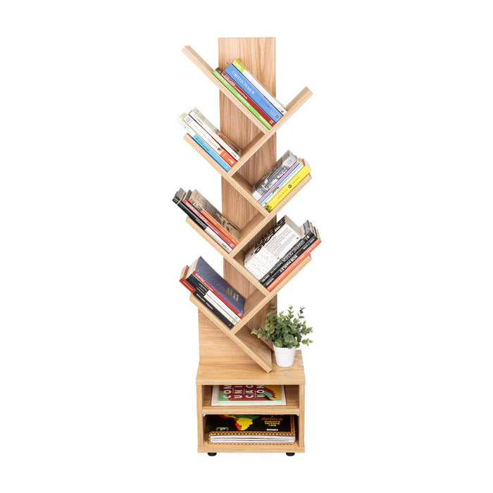 Biblioteca Kings, Fresno Europeo, con multiples espacios para ubicar objetos decorativos