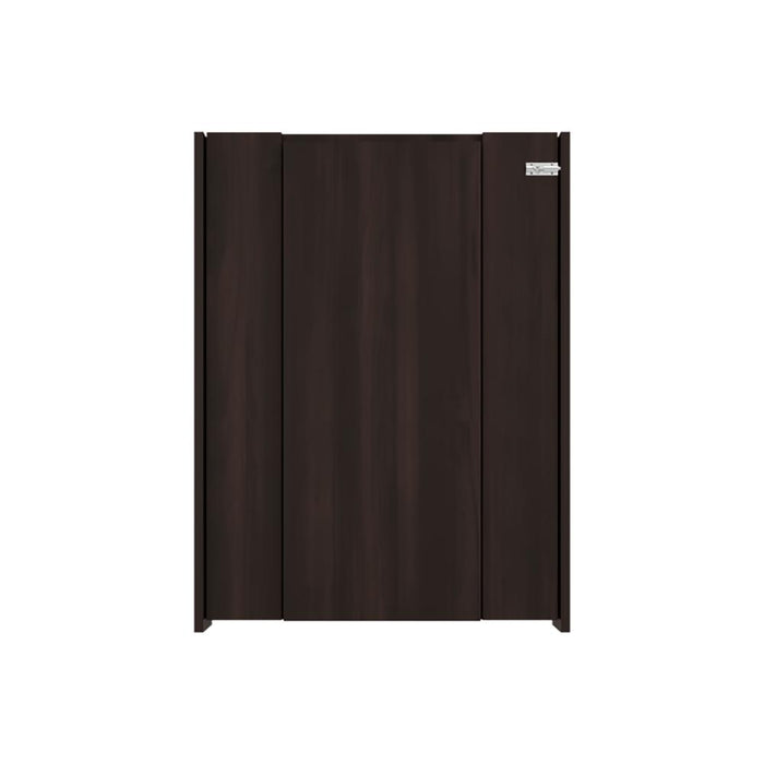 Mesa Auxiliar Vetta, Kronos Nogal, para Empotrar a la Pared y Amplia Superficie ZF
