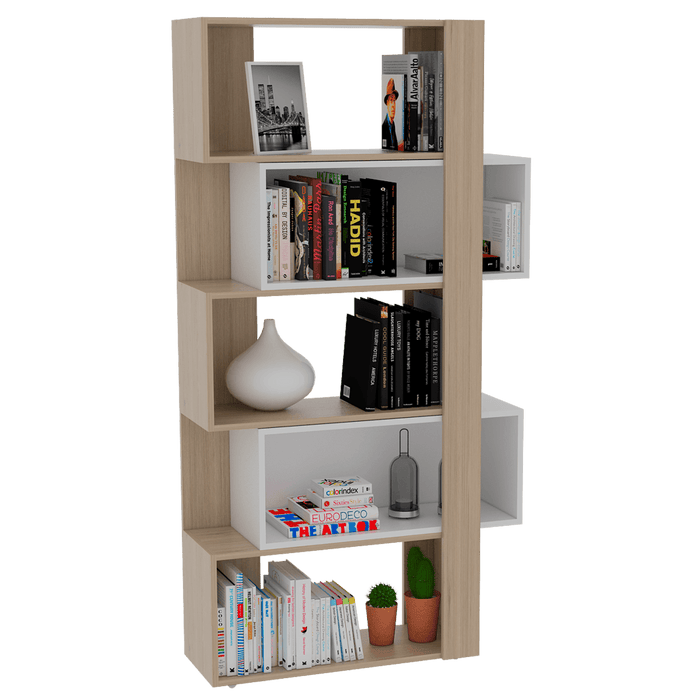 Biblioteca Ascher, Cartagena y Blanco, con Cinco Entrepaños