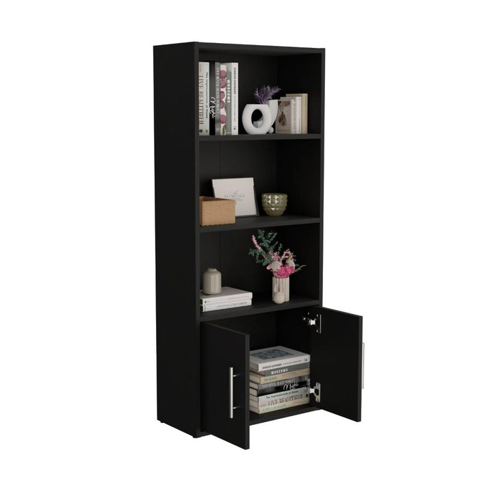 Biblioteca Eco Joy, Wengue, con dos puertas abatibles