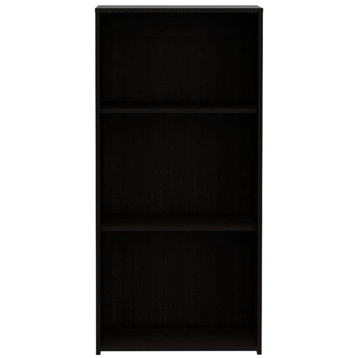 Biblioteca Leroy, Wengue, con Entrepaños Para Ubicar Objetos